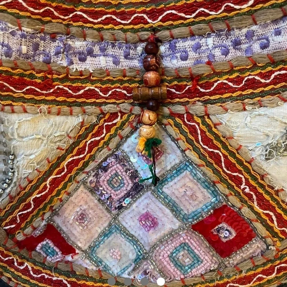 HOBO SEQUINS COLORFUL BELL BAG FABRIC LIGHT WEIGHT
